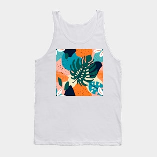 Botanical Tropical Seamless pattern 14 Tank Top